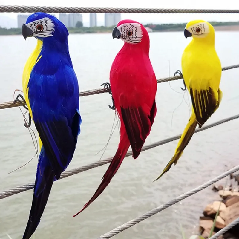 Bird Garden Decor Simulation Parrot Garden Decoration For Show Window Gardening Decorative Shopping Mall Garden Supplies Bird Garden Decor Simulation Parrot Garden Decoration For Show Window Gardening Decorative Shopping Mall Garden Supplies