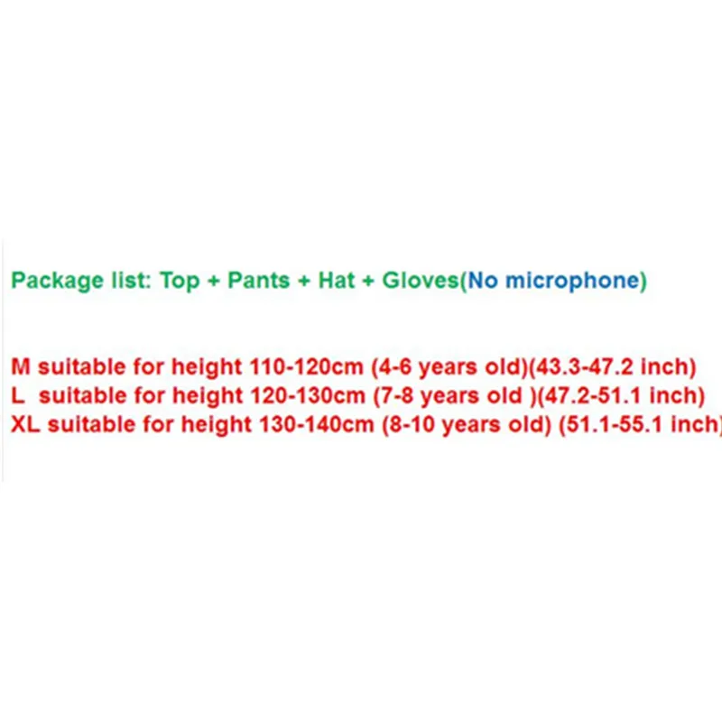 Tanie Michael Jackson przebranie na karnawał Superstar piosenkarka kostiumy taneczne Purim przyjęcie noworoczne