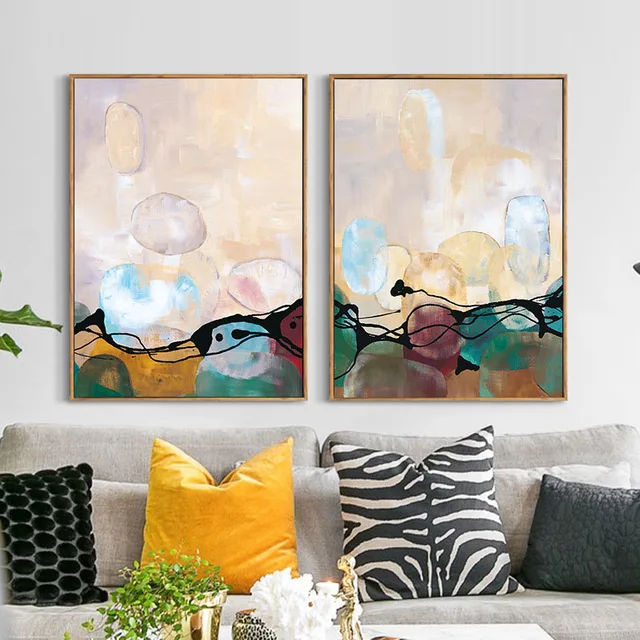 HAOCHU Modern Simple Abstract Decorative Painting Room Bedroom Beauteous Restaurant Furniture For Less Painting HAOCHU Modern Simple Abstract Decorative Painting Room Bedroom Beauteous Restaurant Furniture For Less Painting