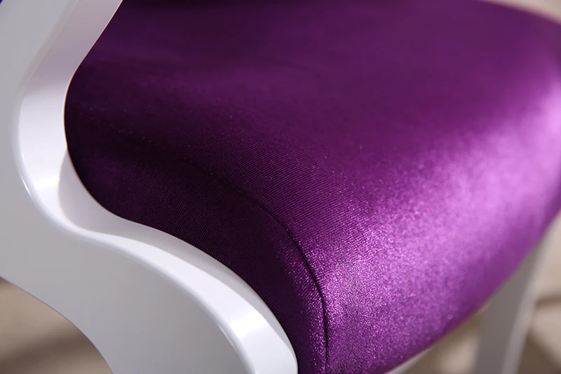 NoEnName_ white Retro nostalgia suitable for living room set chair solid wood tea table elegant end table antique design furnitu