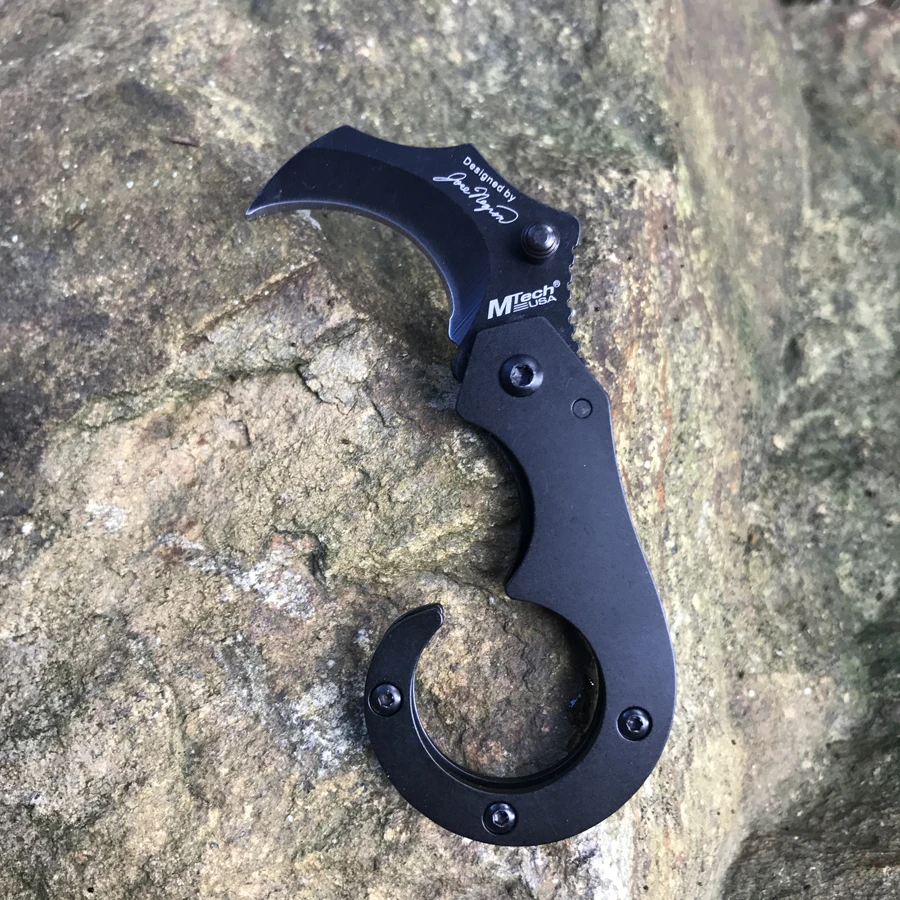 

Dwarf Seahorse Tactical Mini Pocket Folding Knife Survival Portable Camping EDC Key Chain Tool