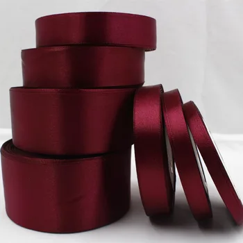 

083 , free shipping Wholesale 25 Yards Silk Satin Ribbon , Wedding decorative ribbons, gift wrap, DIY handmade materials
