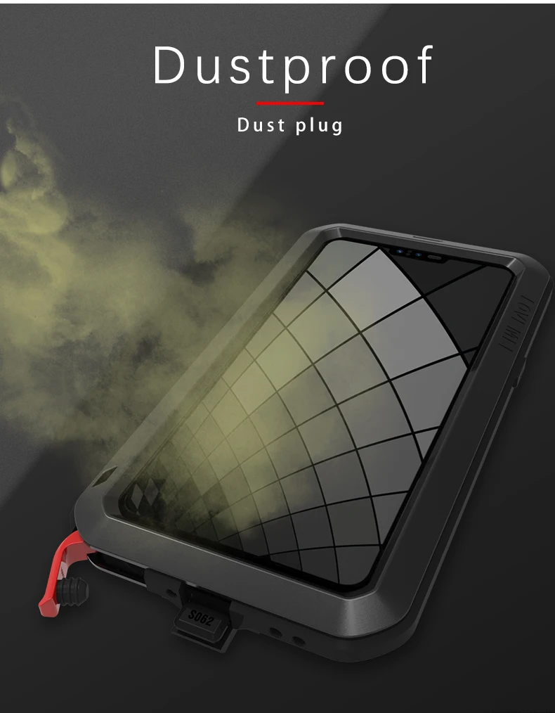 Gorilla glass) LOVE MEI мощный чехол для LG G8 ThinQ чехол для телефона LG G8 Водонепроницаемый Алюминиевый металлический Броня чехол для телефона LGG8