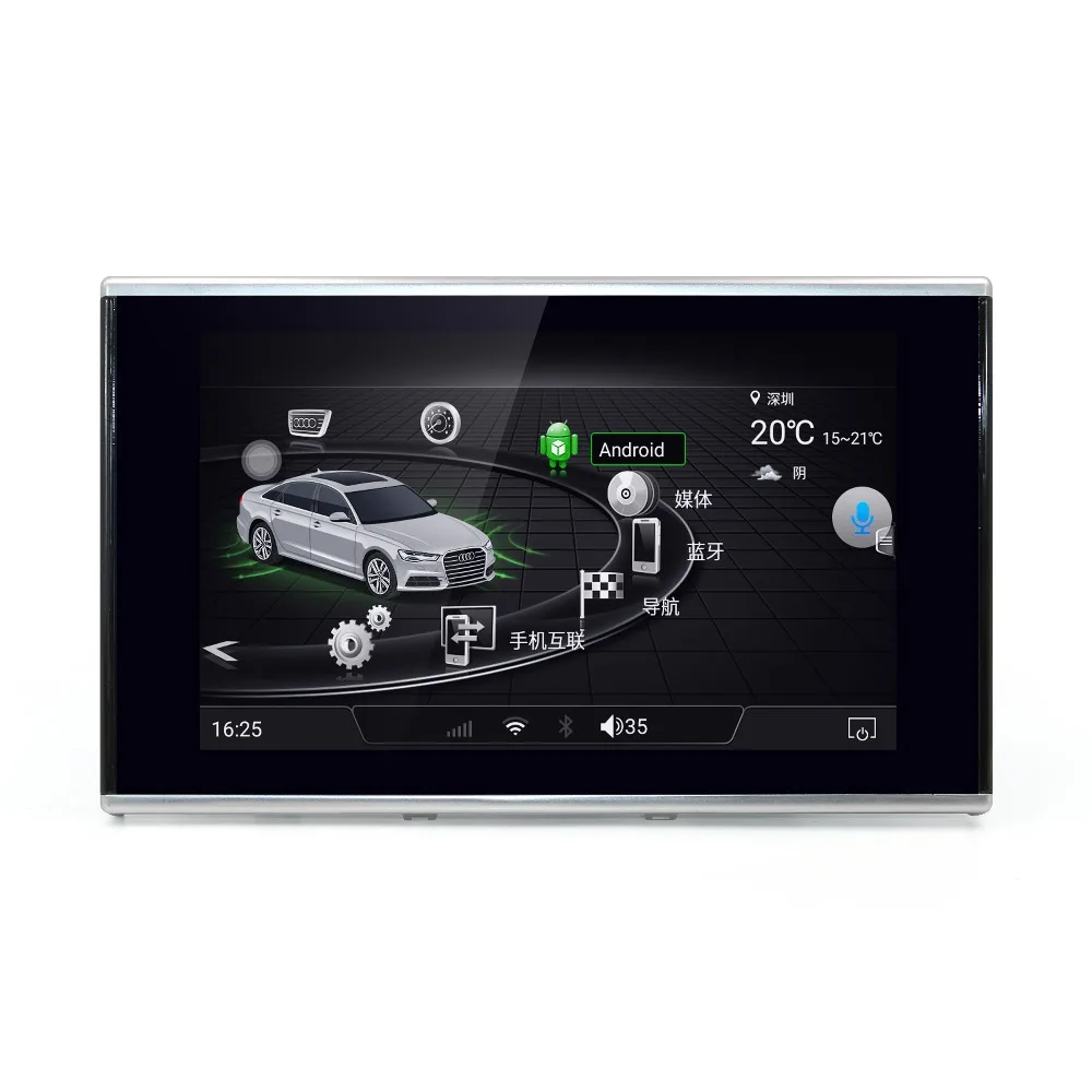 Мультимедийный проигрыватель MERRWAY 2016-2017 8 ''для Audi A6 /A6L/A7/ S6/S7 DVD-плеер с