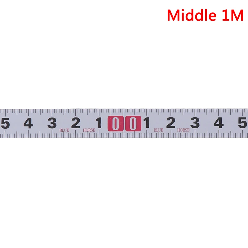 1/2/3/5/10M левый и правый самоклеющиеся торцовочная пила трек рулетка бэк метрических Сталь линейка клейкие ленты измерения