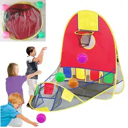 Детская игровая палатка на открытом воздухе, баскетбольная палатка для дома, детские игрушки-головоломки