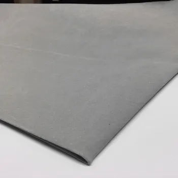 

gray Genuine pig split leather material wholepiece