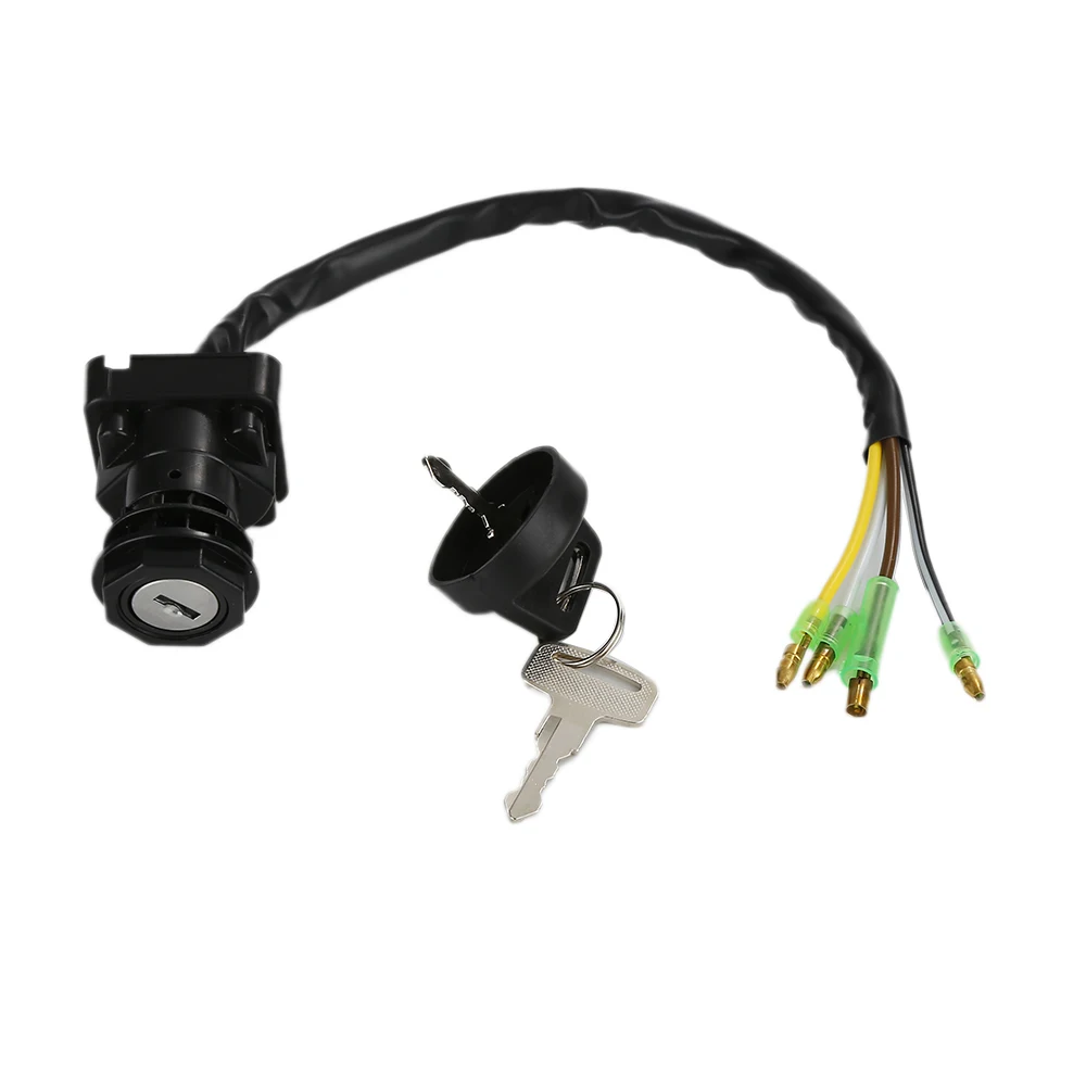 

Motorcycle Accessories Moped Durable Ignition Key Switch for Kawasaki BAYOU 220 KLF220 1988-1995 with 2 Keys Scooter Lock