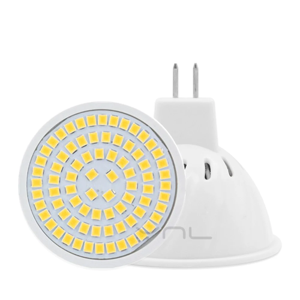 YNL Светодиодный светильник 220В Lampara SMD 2835 MR16 GU10 E27 E14 Bombillas потолочный Точечный