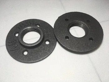 

DN25 Classic Cast Iron Flange 1" Pipe Iron Flange 100pcs/Lot Free Shipping