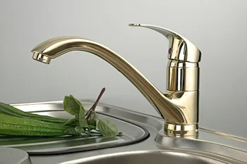 

Luxury gold polished vegetables taps kitchen sink faucet Antique copper hot and cold water mixer kitchen bathroom faucets