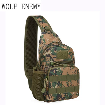 

Molle Tactical Chest Bag Military Shoulder Sling Outdoor Bags Mountaineering Travel Camping Hunting Hiking Fishing Bolsa
