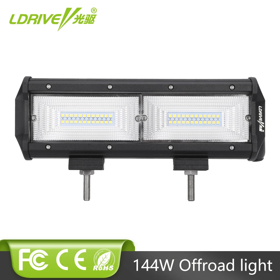 9/" 23 cm 54 W Combo Beam DEL Light Bar IP68 Driving Light Off Road 4x4 Bateau 12-24 V