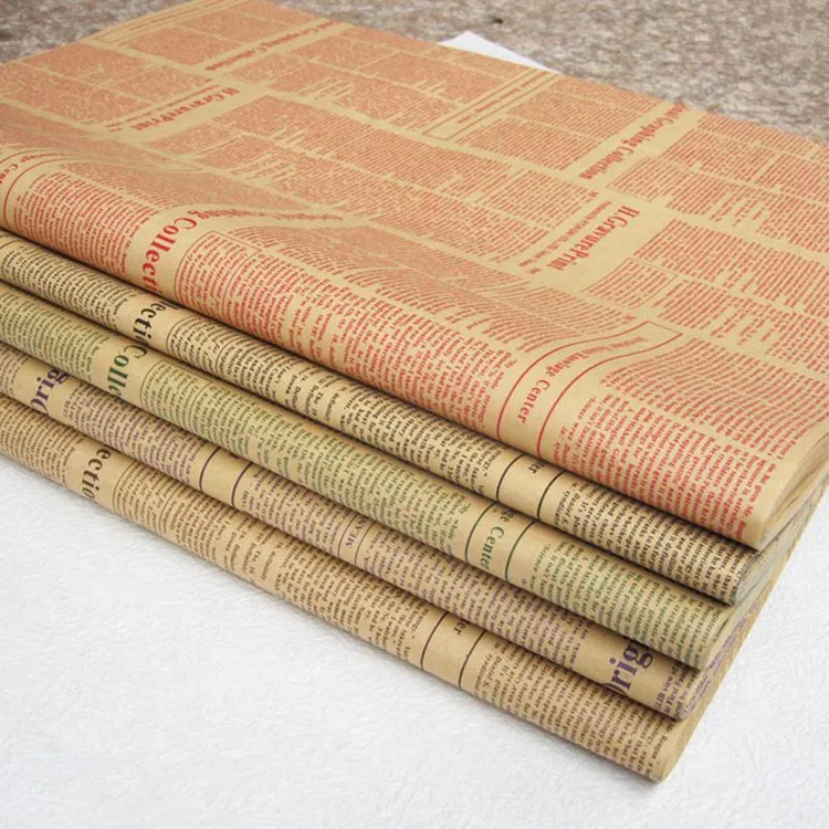 Online Buy Wholesale newspaper wrapping paper from China newspaper