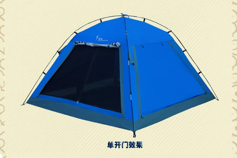 Flytop 3-4 человека, водонепроницаемые семейные вечерние палатки для пикника, барбекю, пешего туризма, путешествий, пляжа, рыбалки, тента Для Путешествий, Походов, Кемпинга