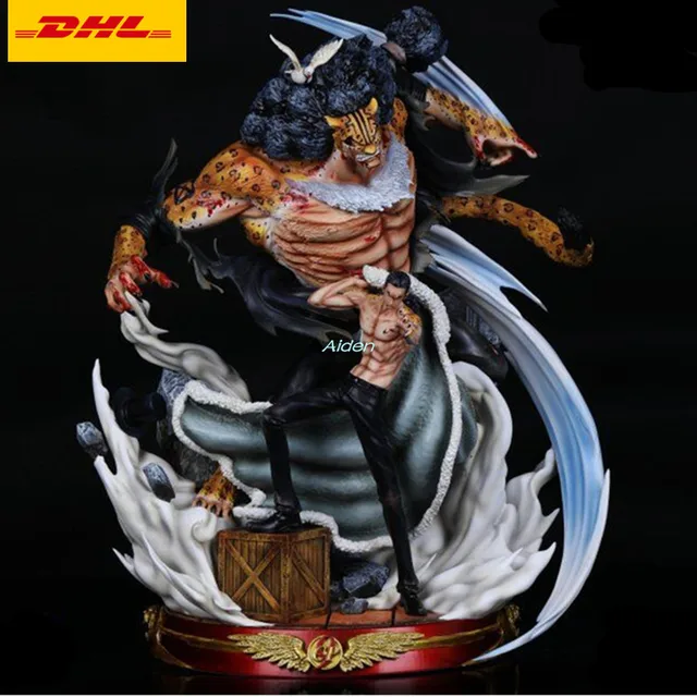 One Piece Statue World Government Bust Cp9 Rob Lucci Full Length Portrait Bane Of Enemies Luffy Gk Action Figure Toy B1494 Action Figures Aliexpress
