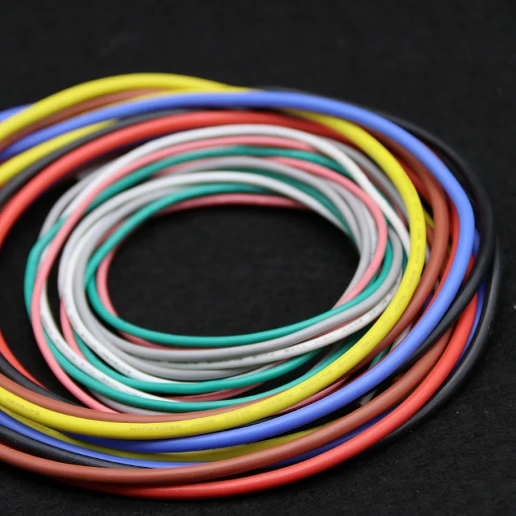 Силиконовый кабель UL3135 с силиконовым проводом 20AWG термостойкий гибкий медный