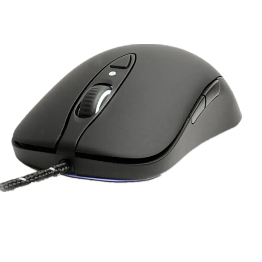 Оригинальная игровая мышь Steelseries SENSEI RAW Skin black 5600 точек/дюйм, оптическая игровая мышь для PC Gamer 4G по низкой цене - Цвет: Without Package