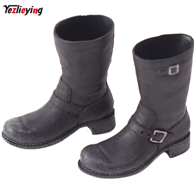 

AS003 1/6 Scale Doll terminator 2 T2 t800 figure Arnold w Old solid Boots Middle tube Fit 12 Inch Phicen Action Figure