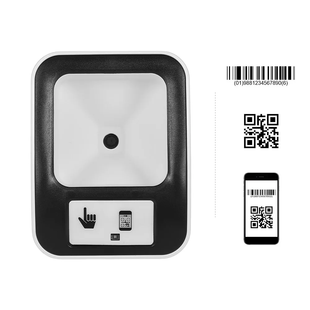 Сканер штрих кода Aibecy 2200 1D/2D/QR CMOS чтение кодов|Сканеры| |