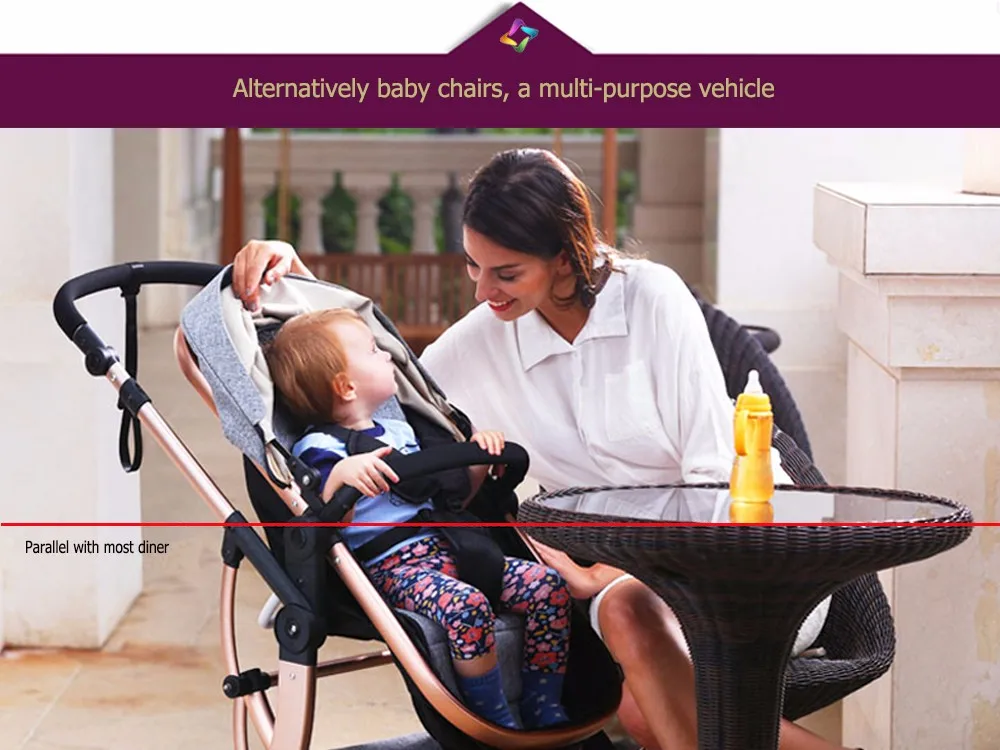 Carrinhos de Bebê Carrinho de Bebê Leve e Portátil de Alta Carrinho de Viagem Carro de Quatro Belecoo Presente Estoque Paisagem Passeio Temporada 9 stroller lightweight