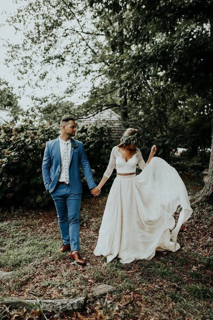 plus-size-long-sleeves-a-line-two-pieces-beach-country-wedding-dresses-2018-chiffon-ruffl-lace-top-boho-custom-made-bohemian-bridal-gown