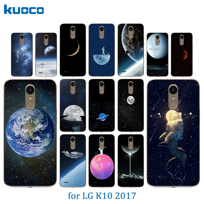 Роскошный гибкий чехол для LG K10 2017 задняя крышка M250 M250N X400 Мягкий силиконовый