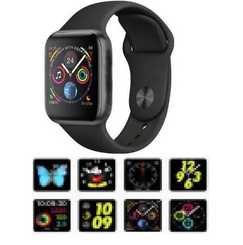 IWO 8 Bluetooth Smart Watch 44mm smartwatch case for ios apple iPhone 6 7 8 X and for android samsung huawei