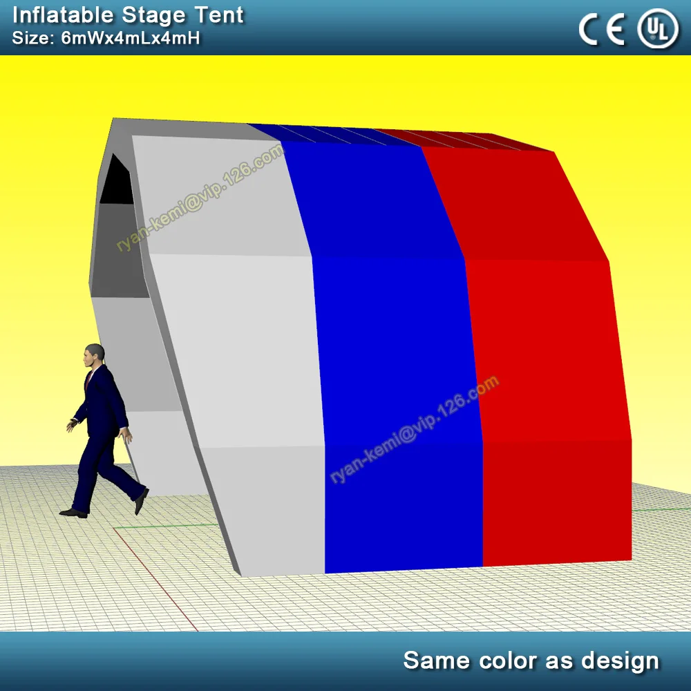 red-blue-inflatable-cover