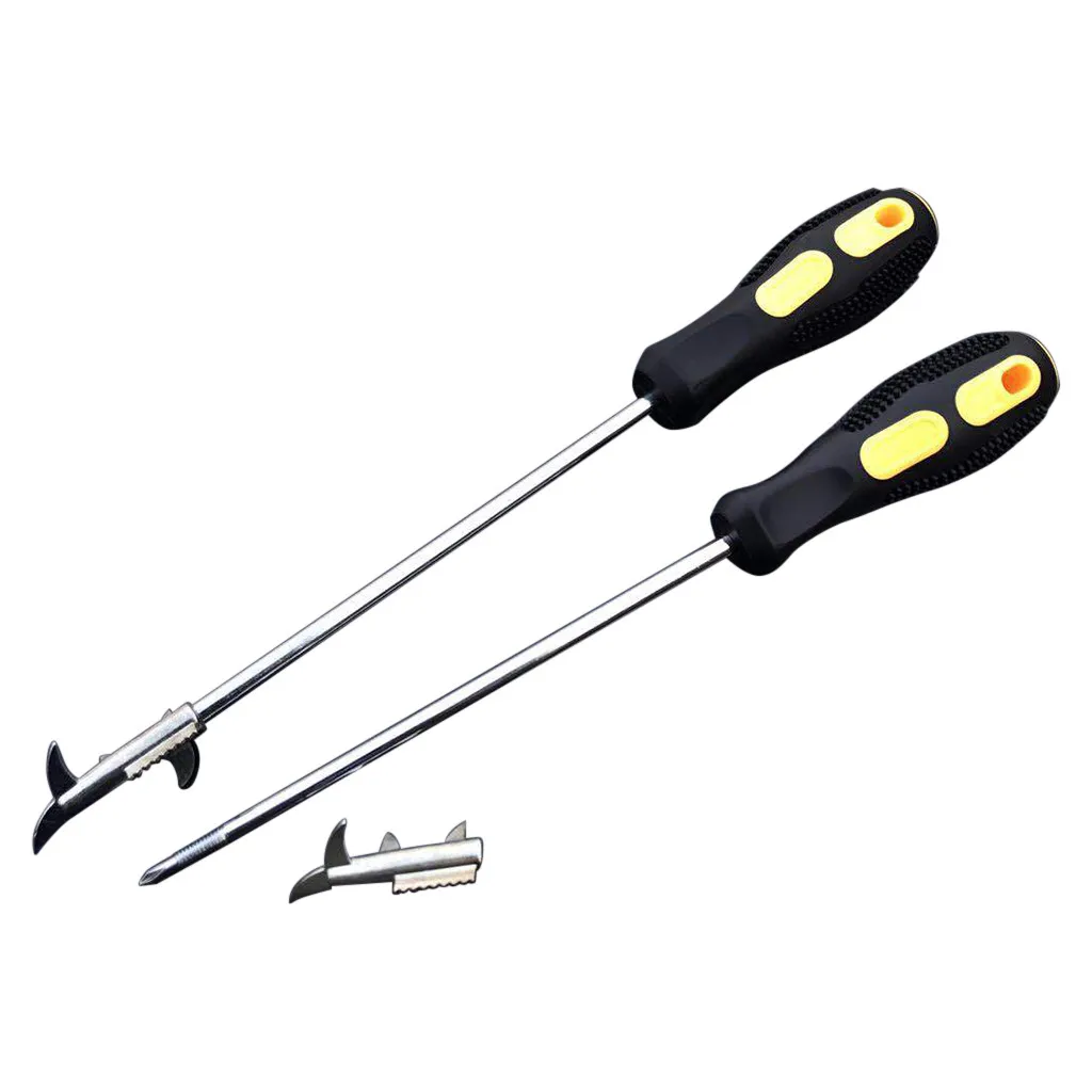 

Car Tire Cleaning Hook Zinc Alloy Head Stainless Steel Rod Rubber Handle Car Tire Cleaning Hook Zinc Alloy Head Stainless