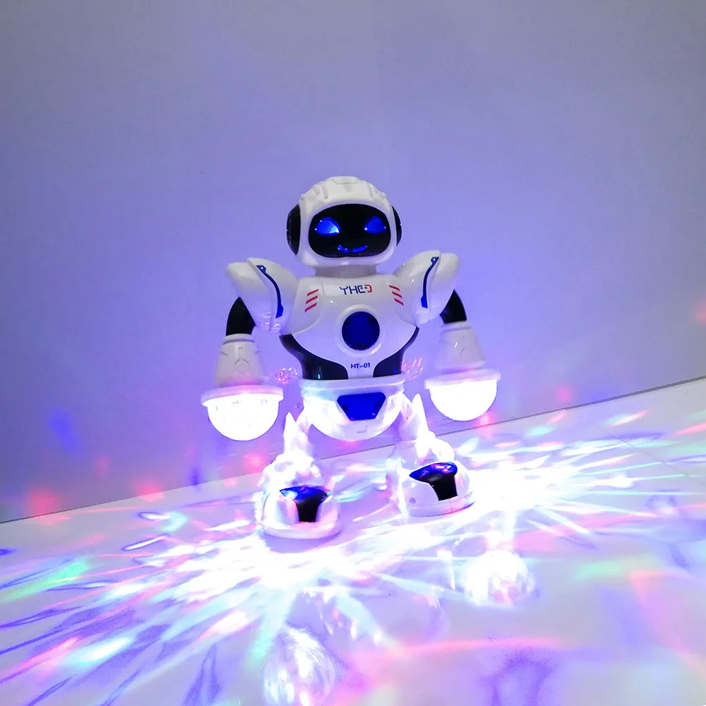 Лидер продаж робот электронный Smart Space Танцы Музыка светодио дный светодиодный