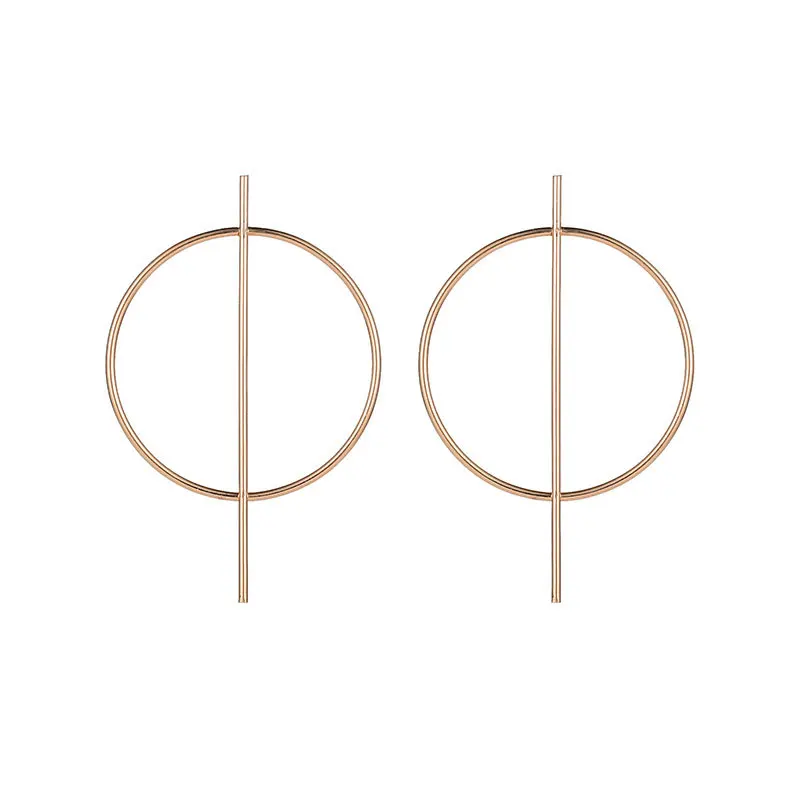 Fashion Statement Earrings 2019 Big Geometric earrings For Women Hanging Dangle Earrings Drop Earring modern Jewelry