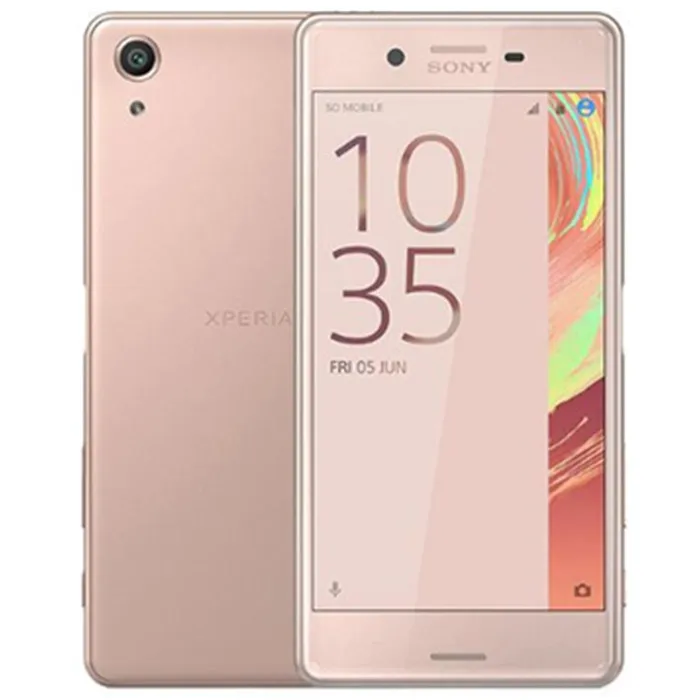 Разблокированный мобильный телефон sony Xperia X Performance F8131 4G LTE ram 3 ГБ rom 32 ГБ Android 5," ips 23MP wifi 1080P gps - Цвет: Pink