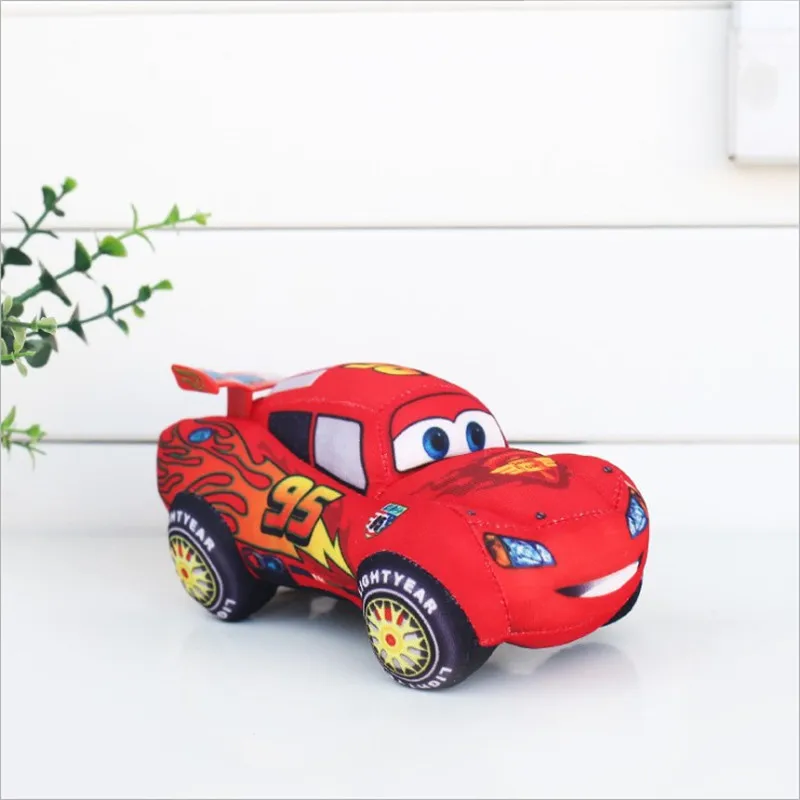 Машинки Disney Pixar детские игрушки 17 см 25 35 плюшевые Маккуин милые Мультяшные