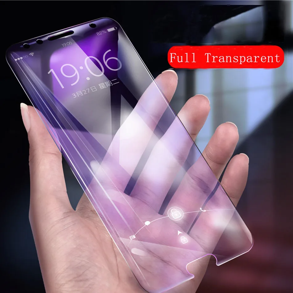 Защитная пленка из закаленного стекла для huawei Nova 2 s 3e прозрачная синяя защитная