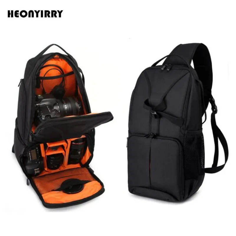New DSLR Camera Bags Shoulder Cross Digital Handbag Soft Photo Camera Sling Bag for Canon Nikon Sony Waterproof Rain Cover Bag цена New DSLR Camera Bags Shoulder Cross Digital Handbag Soft Photo Camera Sling Bag for Canon Nikon Sony Waterproof Rain Cover Bag цены онлайн