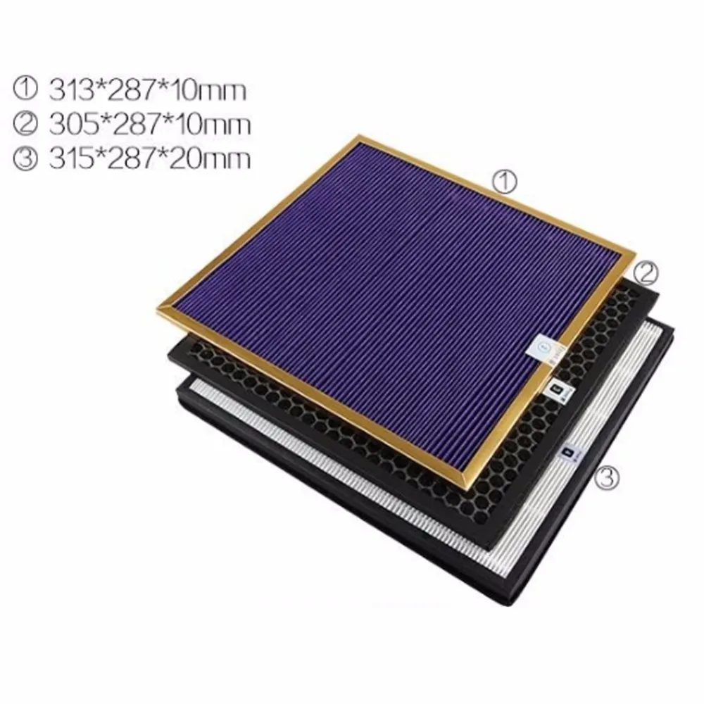 新発売の 3Pcs High Quality OEM, AC4121+AC4123+AC4124 Filters for 空調・季節家電