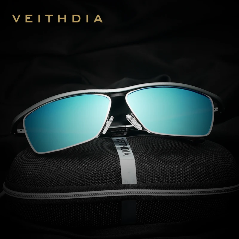 Бренд veithdia Алюминий алюминиево магниевого сплава Для мужчин солнцезащитные очки