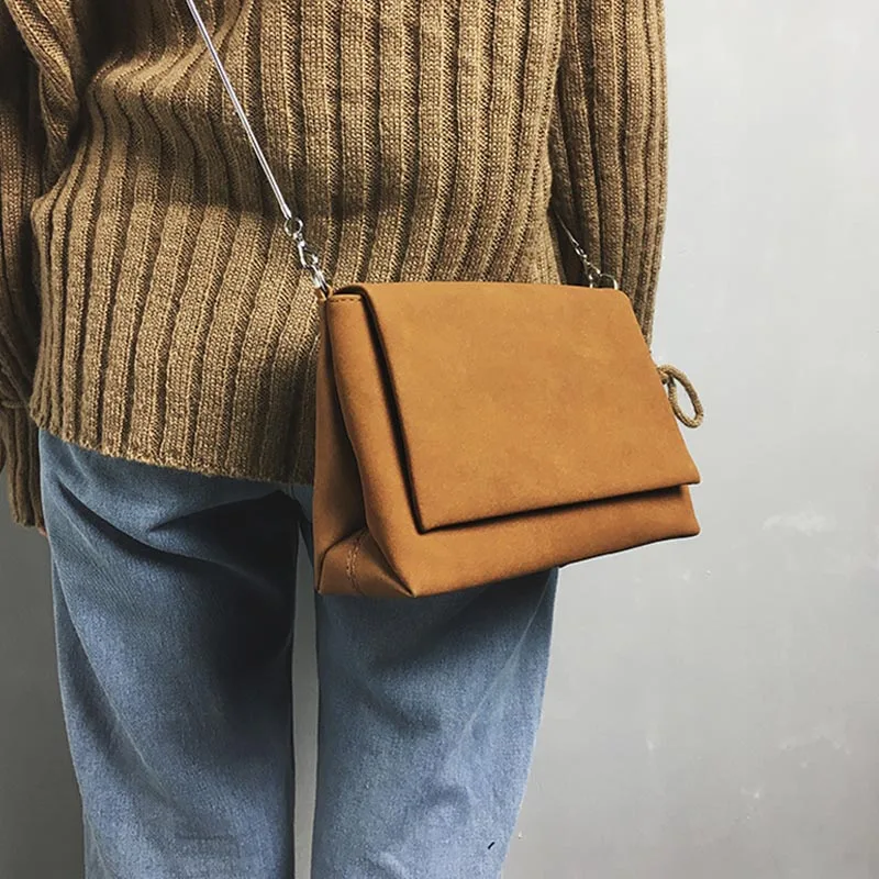 

Women Shoulder Bag Messenger Cross Body Bag Flip PU Leather Mini Chain Bags LBY2017