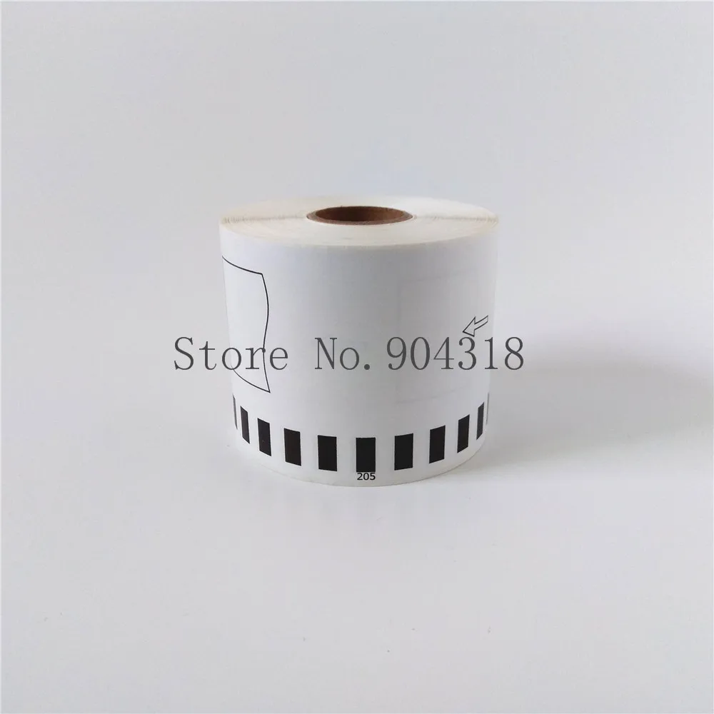 100 x Rolls Brother DK 22205 2205 совместимые непрерывные термоэтикетки 62 мм 30 48 м принтер