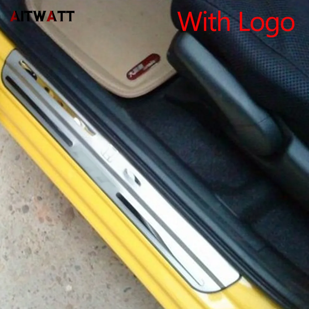 Для Honda Fit 2009 2010 2011 2012 2013 Защитная Накладка на порог из нержавеющей стали педаль