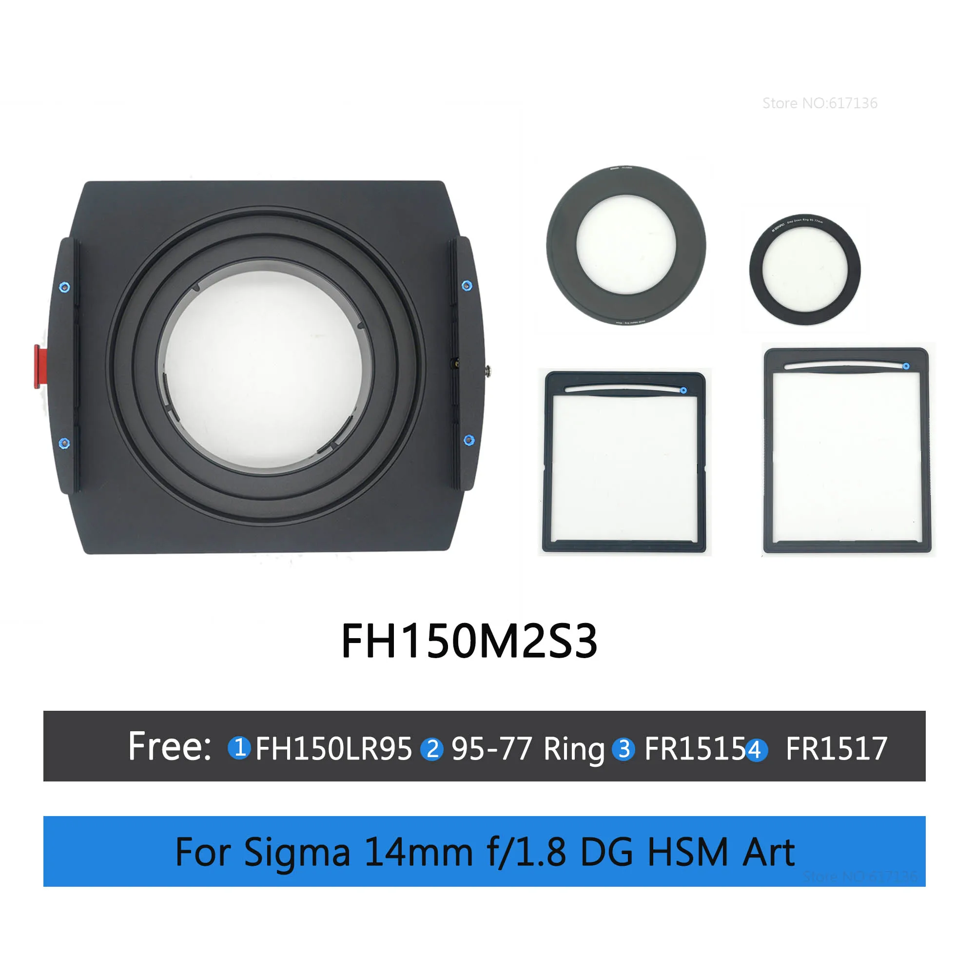 Benro FH150M2HF FH150M2BHF держатель фильтра без переходного кольца для FH150M2 FH150M2B держатель фильтра Syster - Цвет: FH150M2S3