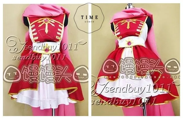 Magic Knight Rayearth Hikaru Shidou Umi Ryuuzaki Fuu Hououji Cosplay Costume Set