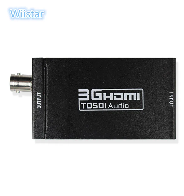 

Factory direct sales Mini 3G 1080P HDMI to SDI SD-SDI HD-SDI 3G-SDI HD Video Converter With Power Adapter In Retail package