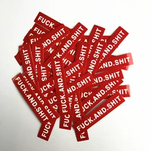 

TD ZW 2018 50Pcs 8.2cm*1.7cm Brand Stickers Decal For Snowboard Laptop Luggage Car Fridge DIY Styling Vinyl Home Decor Pegatina