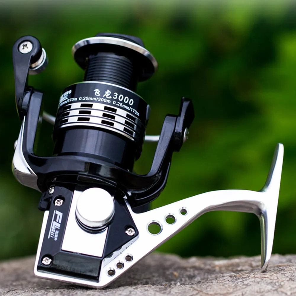

Spinning Fishing Reel 10BB + 1 Bearing Balls 1000-8000 Series Metal Coil Spinning Reel Boat Rock Fishing Wheel
