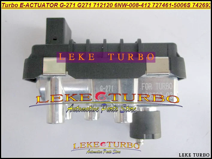 Turbo ELECTRONIC BOOST ACTUATOR Electric wastegate Valve G-271 G271 712120 6NW008412 6NW-008-412 6NW 008 412 727461-5006S 742693 (1)