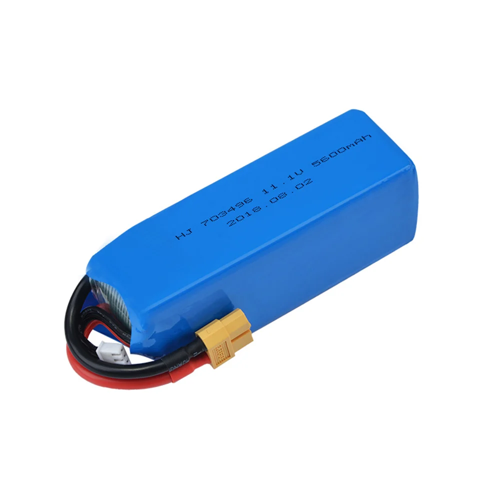 Обновленная батарея 11,1 v 5600mah 30C li-po для Cheerson CX-20 WLtoys X380 V303 V393 RC Квадрокоптер Дрон части 803496