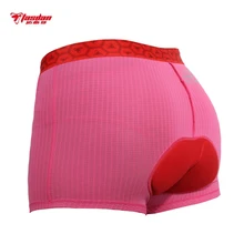 Tasdan женские велосипедные шорты, велосипедная одежда, костюм, дышащий 3D коврик, быстросохнущие спортивные однотонные Coolmax®Силиконовый черный чехол