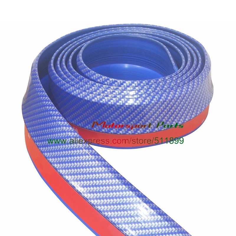 carbon fiber look lip skirt protector (5)